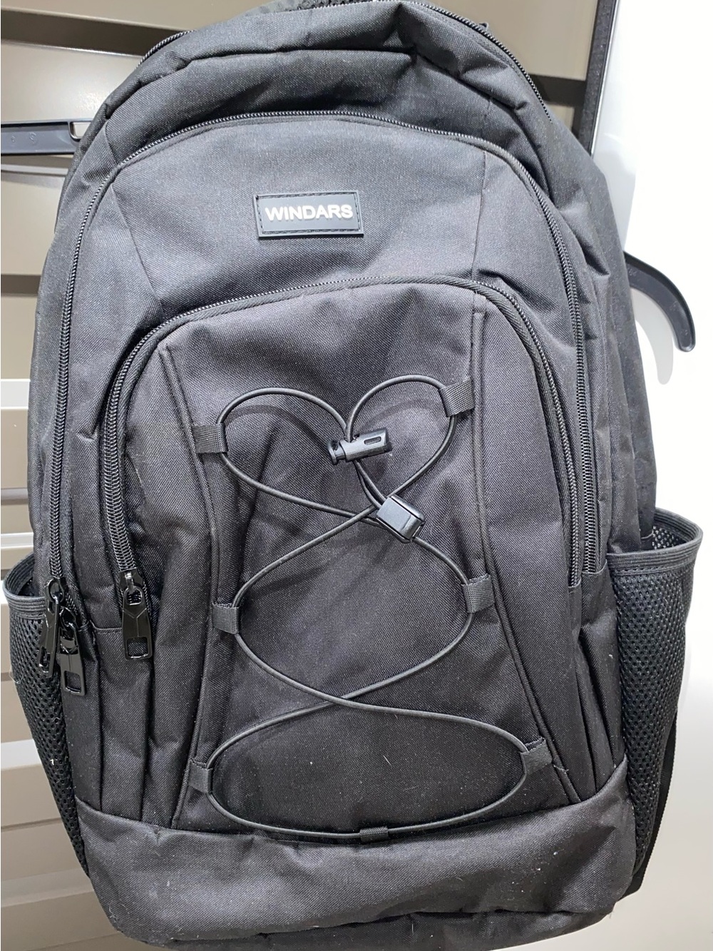 Windars Men's Black Everyday Backpack